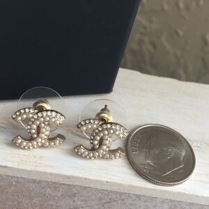Vintage Authentic Chanel Studs